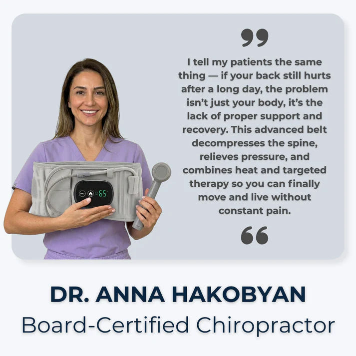 SpineRelief Pro™ – 4-in-1 Back Pain Relief & Recovery System