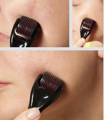 Roller Derma 0.5 mm Microneedle Titanium Micro Needle Derma Roller System Therapy For Acne Scar